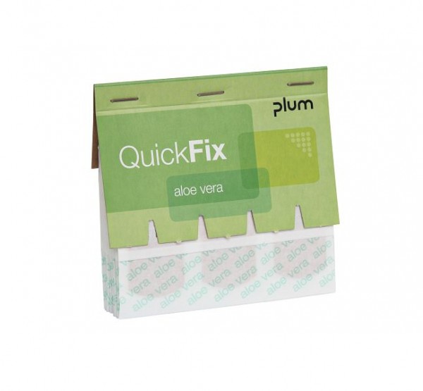 Recharge de prunes QuickFix Aloe Vera - 45 patchs hydratants et apaisants, 5514