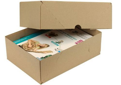Boîte de montage TransPak, carton micro-ondulé, dimensions intérieures 305 x 215 x 100/100 mm, Q. 1.02E, paquet de 20, 299465