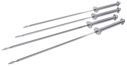 Brochettes pour grill Contacto 45 cm, UE : lot de 4 pièces, 455/450