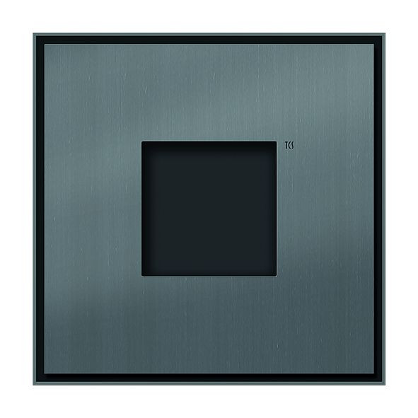 Kit d'encastrement TCS composé d'une face avant affleurante et d'un boîtier d'encastrement pour la série AMI, pour 1 module AMI, 1 colonne, ZAU2048-0030