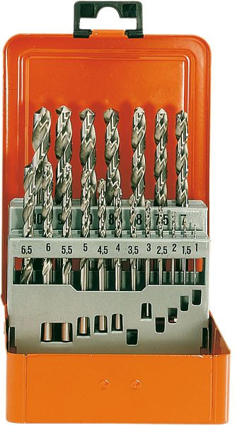 Cassette de perçage Projahn HSS-G 19 pièces 1-10 / 0,5 mm TURBO, 60314