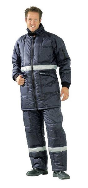 Parka réfrigérateur/congélateur Planam marine doublure rouge taille L, 5121052