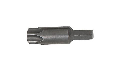 Embout KS Tools avec empreinte hexagonale de 8,0 mm pour vis Torx T60, longueur 50 mm, 150.1233