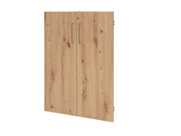 Hammerbacher FlexWall paire de portes 80 cm, 3 OH, BS, chêne noueux, VFWT38/R/BS