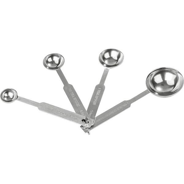 Cuillère doseuse Stalgast set 4 pièces, 0,00125 à 0,015 litres, KK1201001