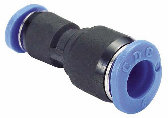 temporisateur B-GVrM-6-4-KU, connecteur droit série mini en version réduite, Ø tube : 6 mm, Ø tube : 4 mm, UE : 10 pièces, 03070311