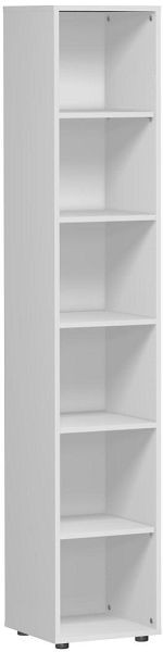 Étagère geramöbel avec pieds, 400x400x2160, gris clair, S-346001-L