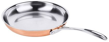 Poêle flambée Contacto, 28 cm en cuivre en matériau multicouche, 8773/280