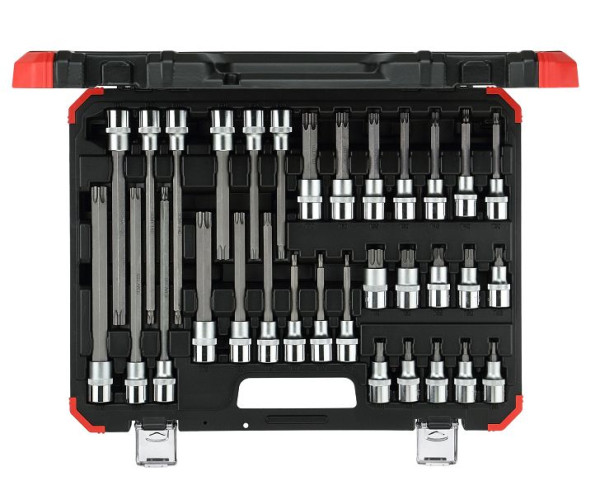 Embouts de tournevis GEDORE rouges 1/2 TX 32 pièces, 3301577