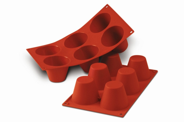 Schneider moule à muffins en silicone grand, Ø 75 mm, hauteur 60 mm, 115131