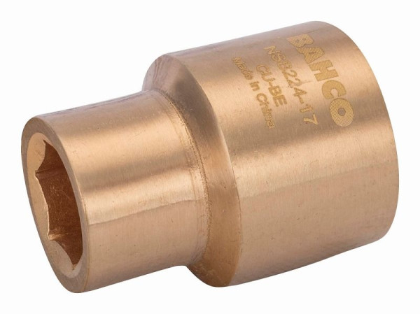 Douille Bahco 3/4", anti-étincelles, cuivre au béryllium, 27 mm, NSB224-27