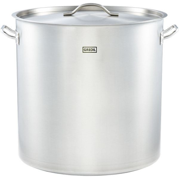 Pot à soupe Gredil forme haute série ECO Ø 500 mm, couvercle inclus, KG0801500
