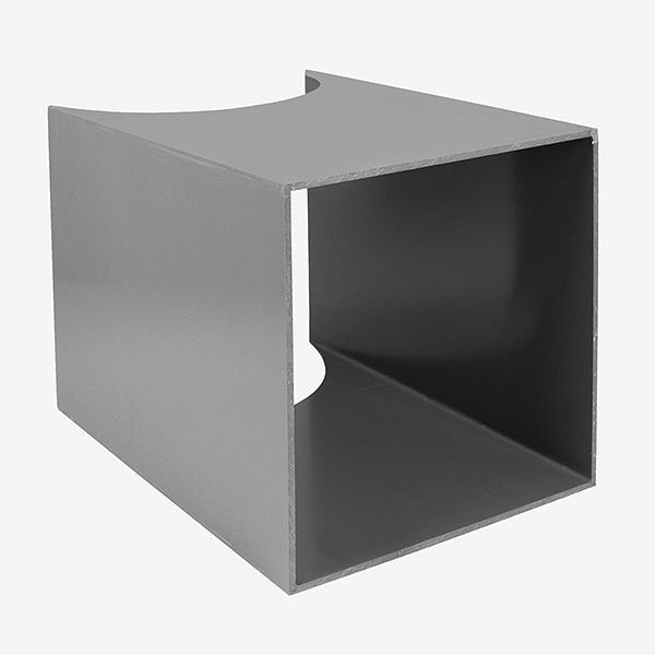 Boîte de goulotte HKW, carrée, Ø 300 mm, 708120