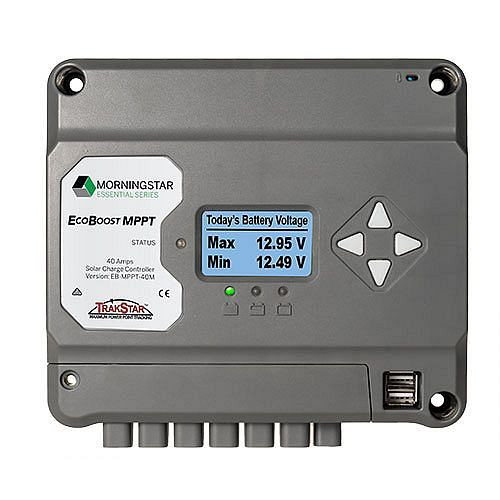 Contrôleur de charge solaire Morningstar MPPT EB-MPPT-40M EcoBoost, 321586