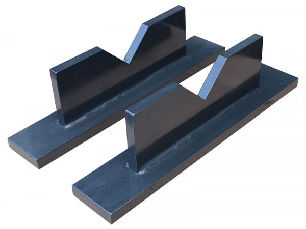 Bloc prisme en métal Tiger pour presse d'atelier, force de pression: 200 tonnes, 2 pièces, WH200 PK