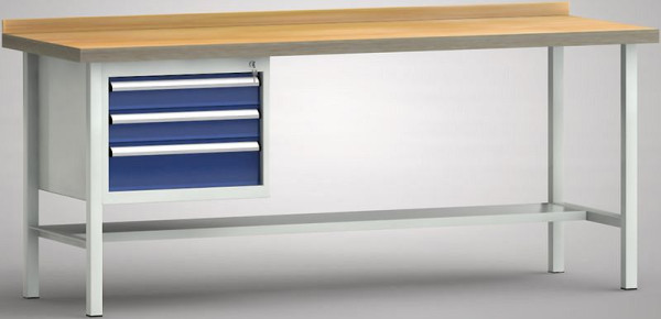 Etabli standard KLW - 2000 x 700 x 840 mm L x P x H, WS110N-2000M40-E7021