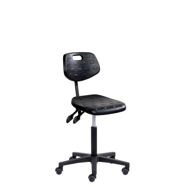 SOFAME chaise de travail ERGODYN avec roulettes, hauteur d'assise 49-69, piètement aluminium, W050050011