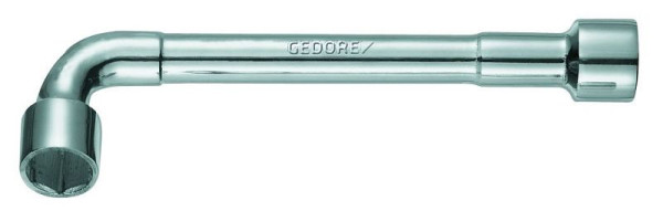 Clé à douille double GEDORE, coudée avec trou, diamètre 12 mm, 1436848