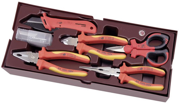 Pinces et outils de coupe Kraftwerk Completo 6 pièces, 4900-67B