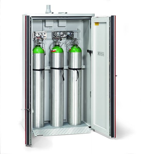 Armoire de sécurité Düperthal pour bouteilles de gaz comprimé type G30 ECO plus XL, largeur 1195 mm, 73-201260-011