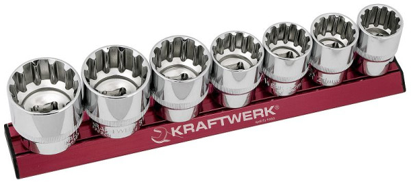 Kraftwerk MagAlu COMBI jeu de douilles 1/2 "7 pièces, 330991