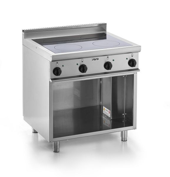 Cuisinière à induction Saro avec base ouverte modèle E7/CUI4BAL, 423-1450