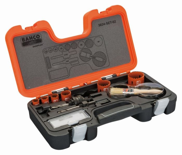 Jeu de scie cloche Bahco, 3834-SET-62