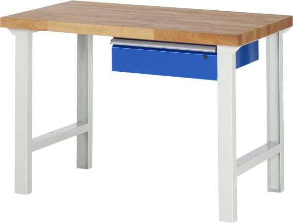 Etabli RAU série 7000 - conception modulaire, 1 x tiroir, 1250x840x700 mm, 03-7001A1-127B4S.11