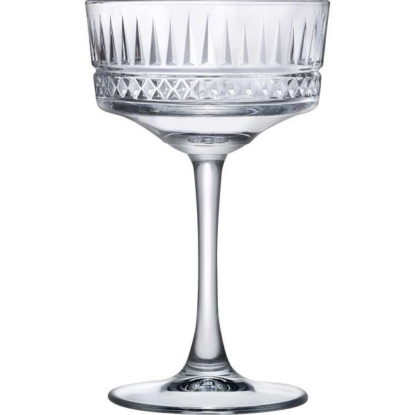 Vasque à champagne Pasabahce série Elysia 0,260 litres, lot de 6, GL7604260