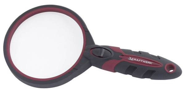 Loupe Kraftwerk avec éclairage LED Ø 90 mm, 3341