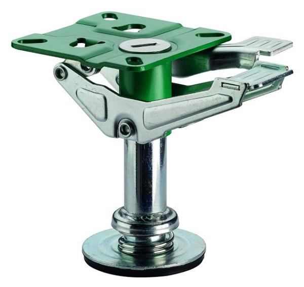 Base de machine à rouleaux BS, taille de plaque 120x120 mm, en combinaison avec une hauteur de rouleau 147 mm, T240.100