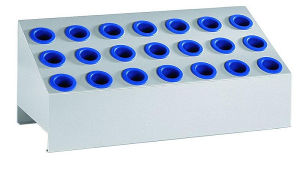 Magasin d'outils de table KLW, 640 x 265 x 260/140 mm, comprenant 21 porte-outils SK40, 15 / TS-SK40