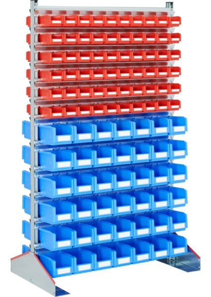 Étagère verticale BITO SR25 à usage bilatéral galvanisé, 19511