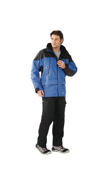 Veste Planam Outdoor Twister, bleu/noir, taille L, 3130052