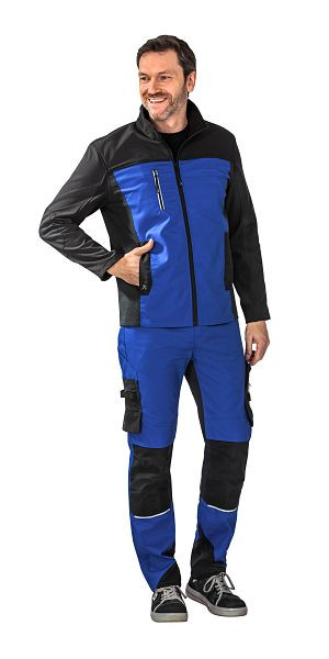 Veste hybride homme Planam Norit, bleu bleuet/noir, taille 50, 6502050