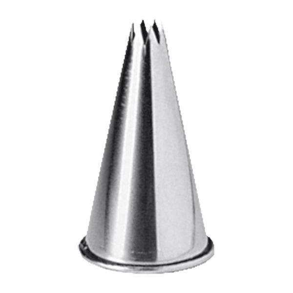 Buse étoile Stalgast, acier inoxydable, Ø 18 mm, BK0201018