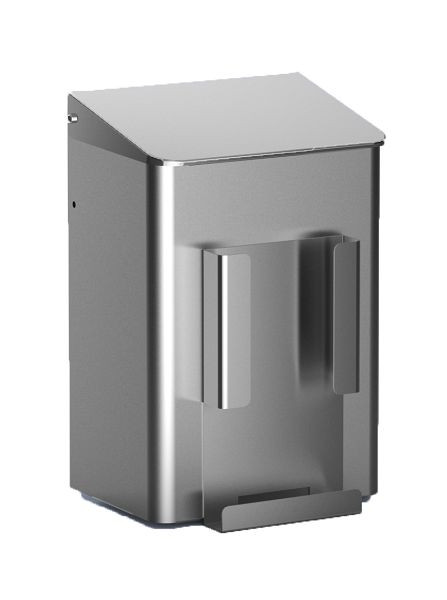 All Care MediQo-line poubelle hygiénique + support sac hygiénique 6 litres inox, 8250