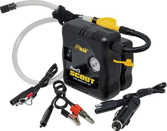Kit de réparation de pneus AirMan ResQ Scout VT (Valve Through), 76-086-005