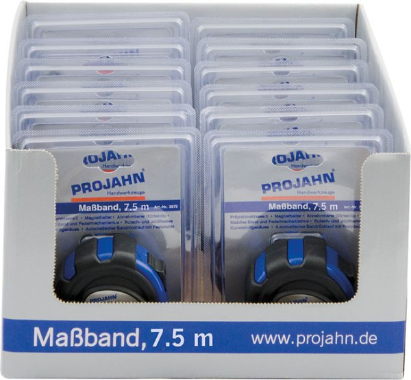 Projahn display 12x 3978 mètre ruban avec aimant 7.5m, 397812