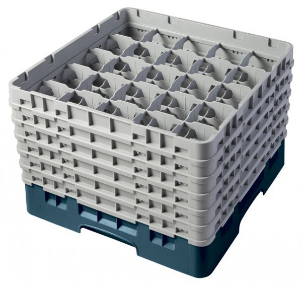 Panier de lavage Cambro 25 compartiments Camrack® 29,8 cm turquoise, lot de 2, 25S1114414