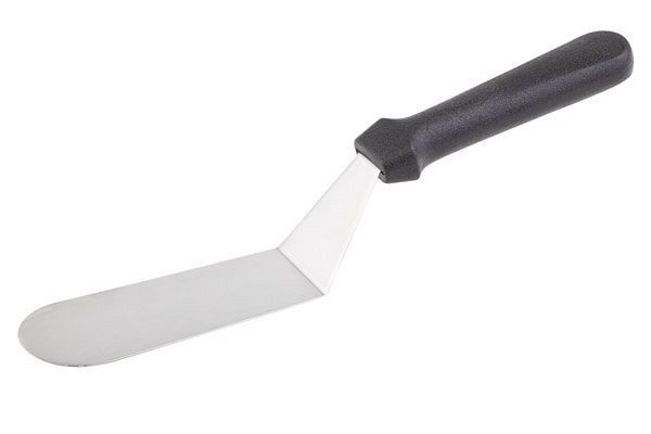 Palette d'angle APS, 17 x 5 cm, longueur 30 cm, lame flexible en inox, manche en polypropylène antidérapant, noir, 88928