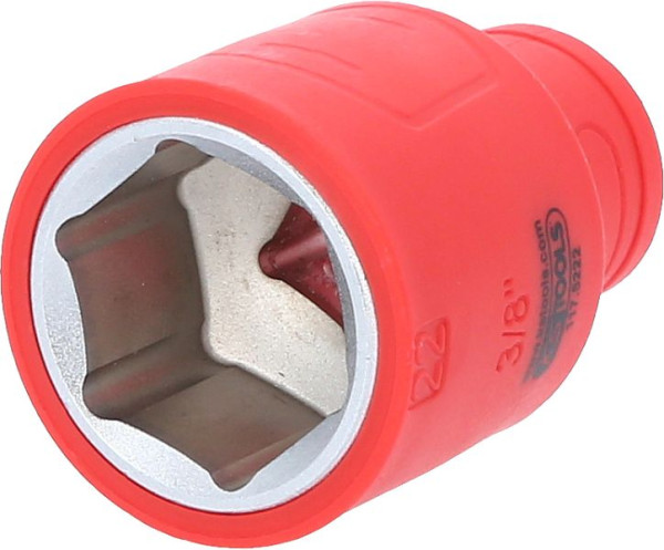 KS Tools Douille isolée 3/8", 22 mm, 117.5222