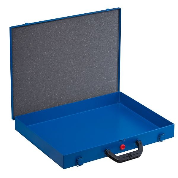 Allit EuroPlus Pro >M< mallette professionnelle en métal pour petites pièces 44L-1, couleur : bleu, poids : 2,53 grammes, UE : 2 pièces, 454129