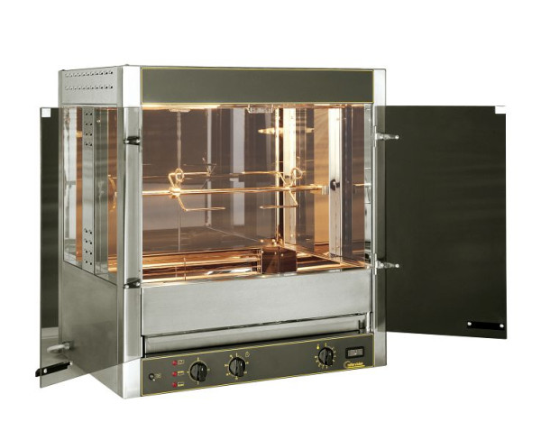 ROLLER GRILL Gril à poulet électrique avec 5 brochettes 8,5kW, RBE25