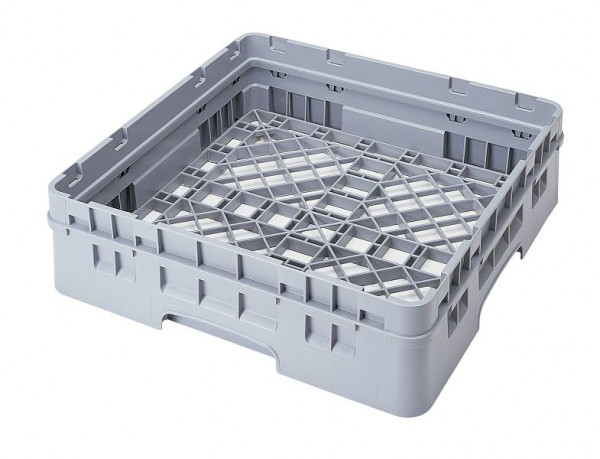 Panier de base Cambro 1/1 avec 1 rallonge complète gris doux, base Camrack®, paquet de 4, BR414151