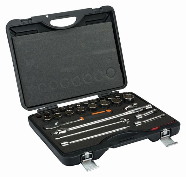 Jeu de clés à douille Bahco 1/2", 25 pièces, 7888DM