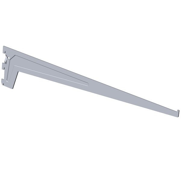 Système d'éléments TRÄGER, 3HAKEN, EL50, LOOSE, 600 mm, BLANC, UE: 20 pièces, 10100-00154
