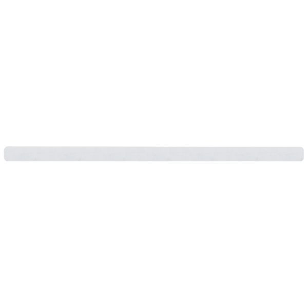 m2 revêtement antidérapant Easy Clean blanc bandes simples 50x1000mm, UE : 10 pièces, M3EV100502
