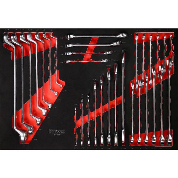 KS Tools PERFORMANCEplus jeu d'outils clé 31 pièces (pouces), 811.0031