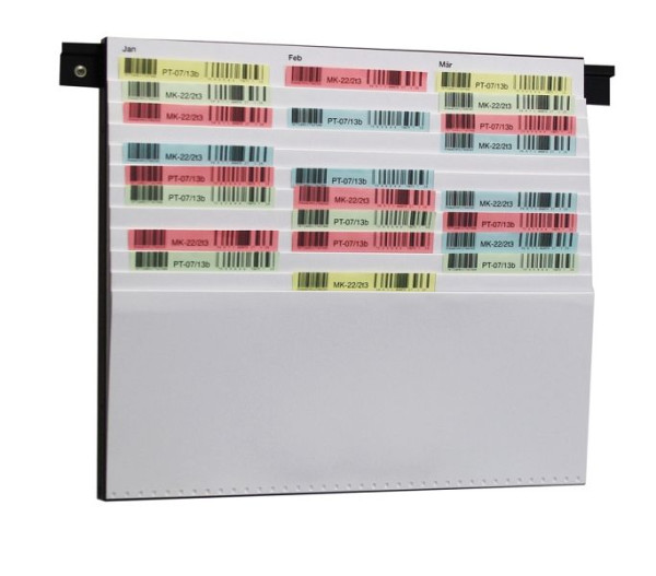 Tableau de planification de documents Eichner pour DIN A4 + A5, L 500 x H 440 mm, 9219-02202